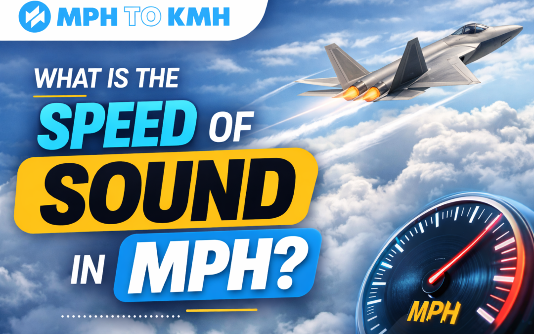 what is the speed of sound in mph